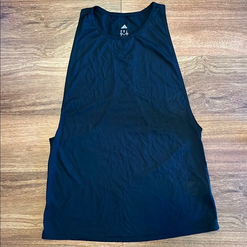 Adidas Black Athletic Tank Top